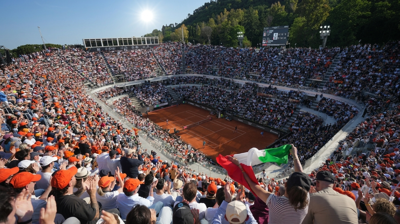 Екскурзия в Рим с посещение на тенис турнира Italian Open от сериите ATP 1000! 2 нощувки в Рим!